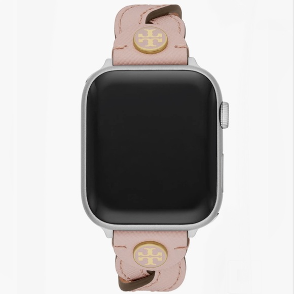 NEW $125 Tory Burch Braided Leather 20mm Apple Watch® Watchband - Picture 9 of 11